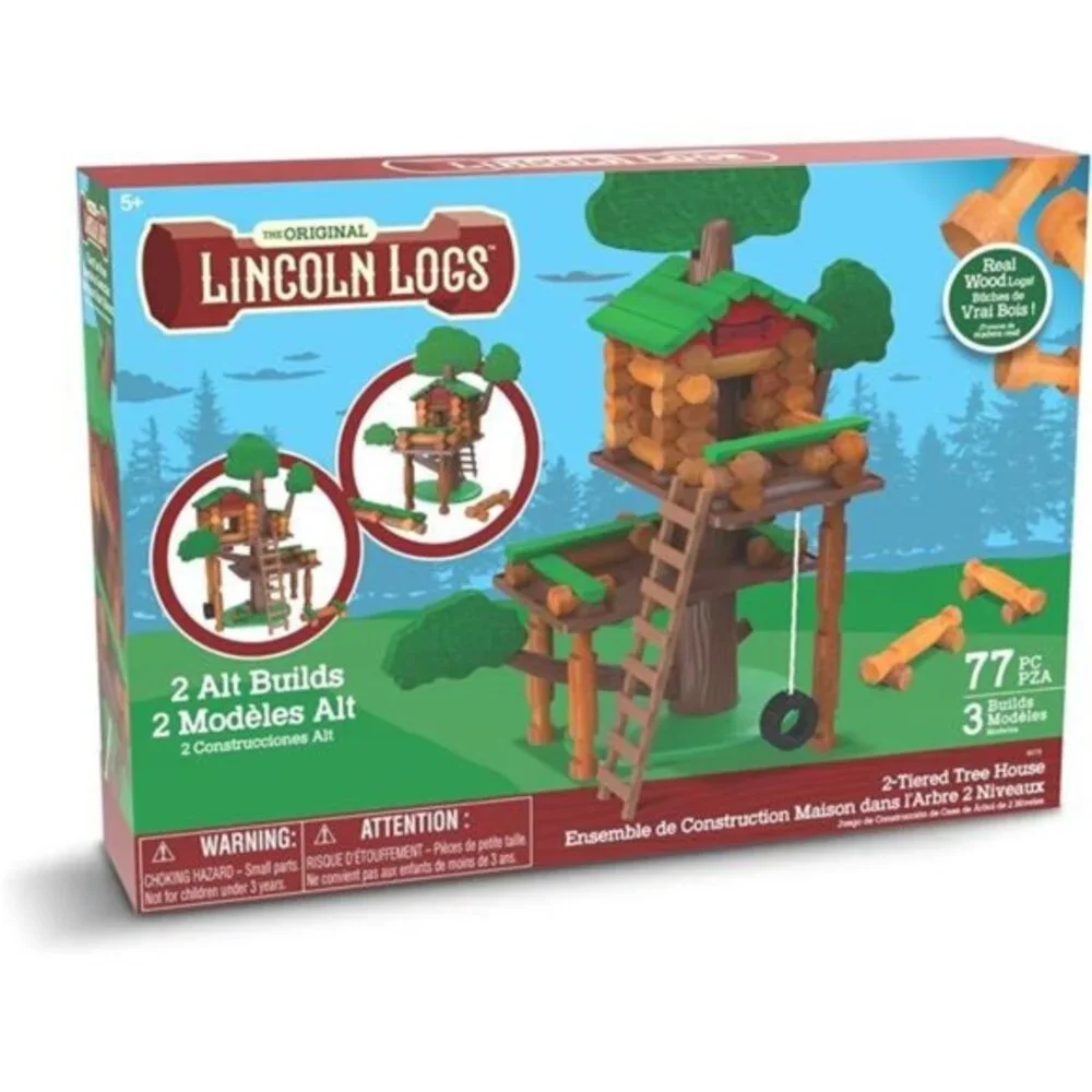 2 Tiered Tree House Building Set, Educational Toy, Gift for Kids, Girls and Boys